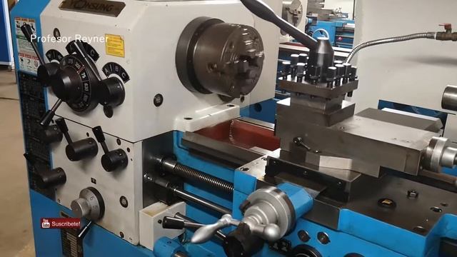 Partes 2 del Torno Paralelo ON/OFF 수평 선반 YoonSun #Mecanizado Industrial смотреть онлайн