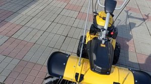 Подметально-уборочная машина для коммунальщиков.
Машина подметально-уборочная CHAMPION GS50100.