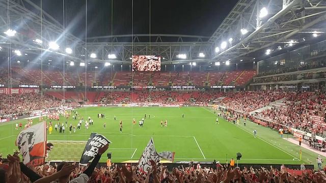 Спартак Москва, ты не один, с тобою мы, мы победим! Лукойл Арена 10 лет. Матч звёзд. 11.09.2024