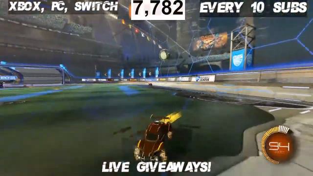 ROCKET LEAGUE BLACKMARKET GIVEAWAYS (XBOX,PC,SWITCH) | BIG GIVEAWAY AT 7.8K | LIVE смотреть онлайн
