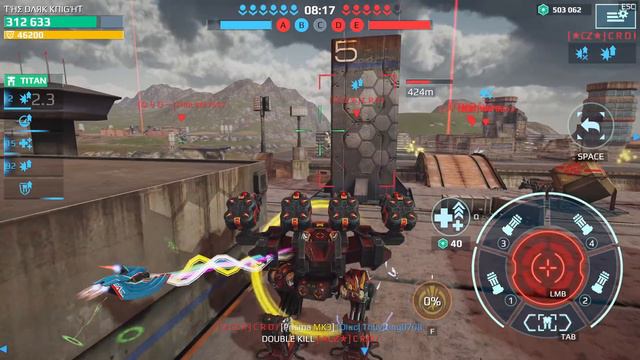 [WR] 🔥 4X Smuta with 3,900,000 DMG/Clip VS Titans – Mk3 Gameplay | War Robots смотреть онлайн