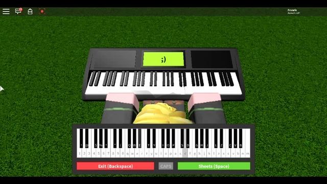 Creeper... Awww man... (Revenge) On Roblox Piano! смотреть онлайн