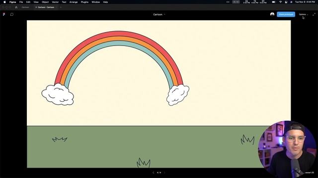 Animated Illustration in Figma | Interactive Components смотреть онлайн