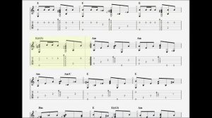 Сектор Газа - План (табулатура, табы гитара)