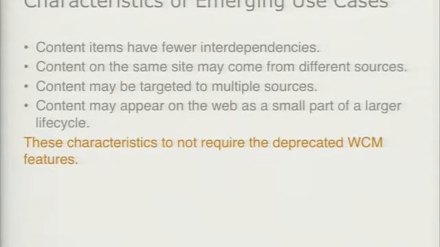 DevCon 2012: Migrating from AVM-WCM to DM-Web Content Services, Rich McKnight смотреть онлайн
