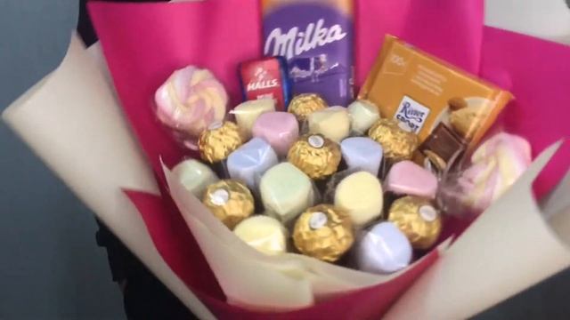 Сладкий букет «Фуксия» - www.dobro34.ru смотреть онлайн