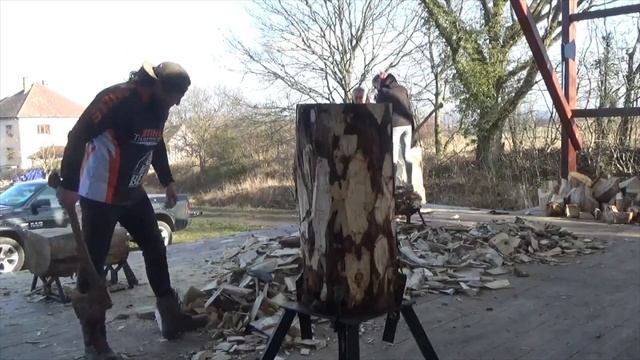 #Timbersports на русском. Последняя совместная тренировка в этом году. Новогоднее поздравление. смотреть онлайн