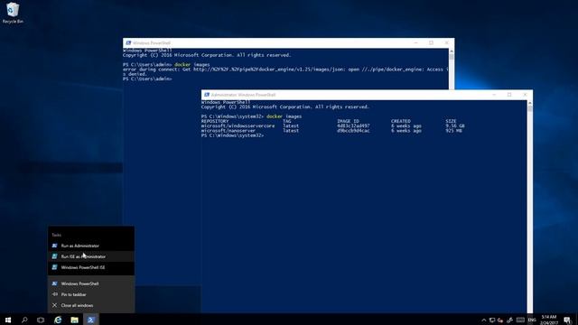 Docker Error - Error during connect docker engine Access is denied смотреть онлайн
