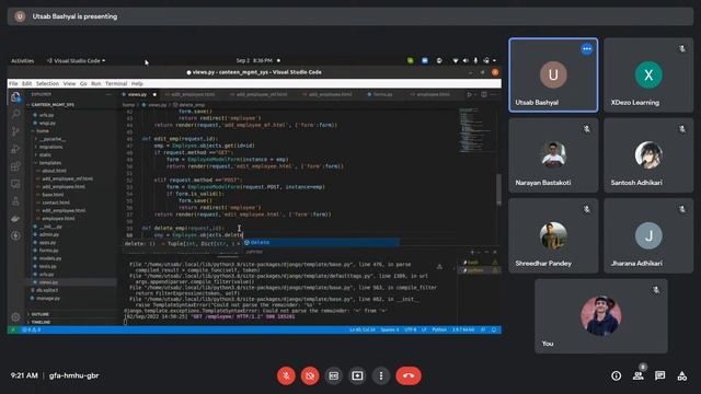 Day 5 | Python Django Online Workshop | XDezo Learning смотреть онлайн