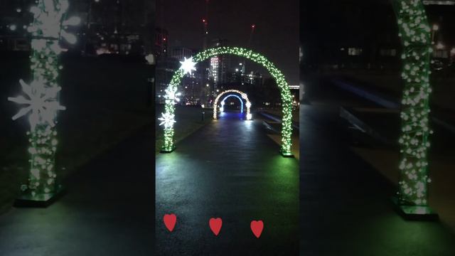 Christmas Lights 2023, London, England, United Kingdom.UK. смотреть онлайн