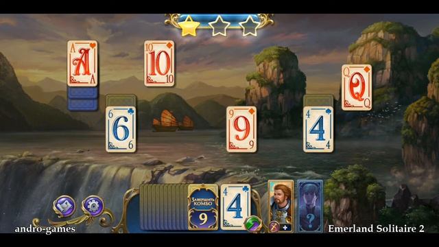 Emerland Solitaire 2 (by Rainbow Games) - solitaire card game for Android and iOS - gameplay. смотреть онлайн