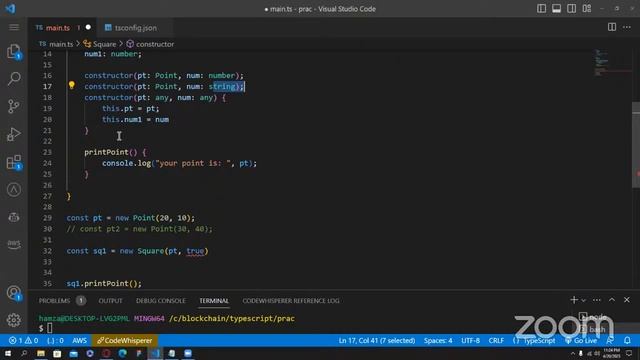 WMD Quarter 1 Into to Object Oriented Programming in TypeScript смотреть онлайн
