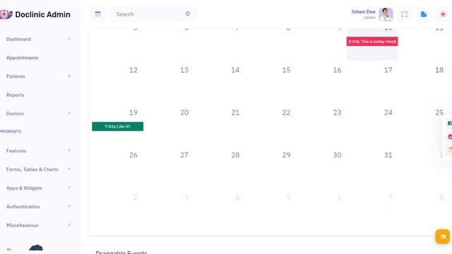 Medical Responsive Admin Dashboard Template with Bootstrap UI Kit – Doclinic смотреть онлайн