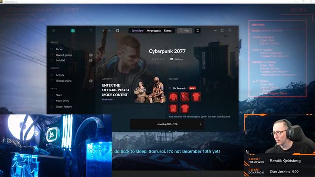 Cyberpunk 2077 - First Look Live Stream UK смотреть онлайн