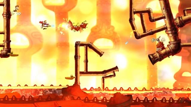 Rayman Legends : BACK TO ORIGINS - Часть 5 : ДРАКОНОВЫЙ СУП .