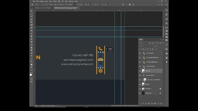 More powerful resume design in adobe photoshop | to the point cv design | class 04 смотреть онлайн
