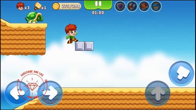 Super Jack Jump World Adventure Gameplay Walkthrough (Android,iOS) - Part 5 World 1 level 19-20 смотреть онлайн