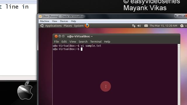 Open a file in vi or vim editor at the last line in Linux Or Ubuntu Step By Step Tutorial смотреть онлайн
