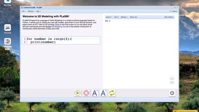 NCLab 3D Modeling: Introduction to Python For Loops смотреть онлайн