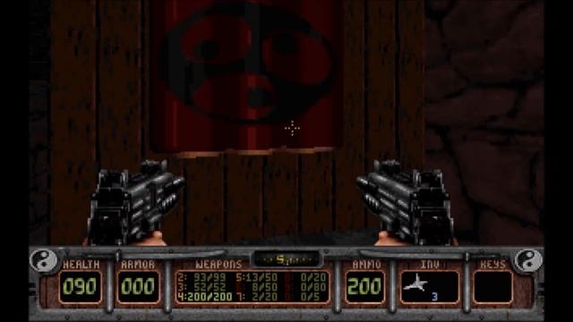 Shadow Warrior, Old school gameplay, Monty Python Killer rabbit, Shareware version boss fight смотреть онлайн