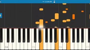 прощание славянки на пианино