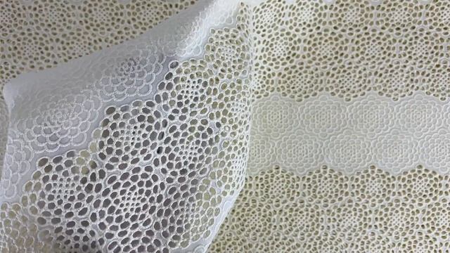 Ткань Шитье цв. № 1 сливочный смотреть онлайн