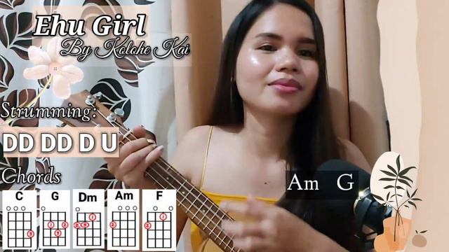 Ehu Girl - By Kolohe Kai | Ukulele Tutorial- Cover смотреть онлайн