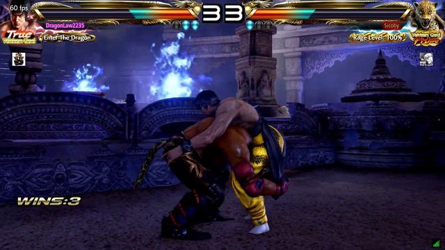 Tekken 7 Season 4 Law VS King 5 PC смотреть онлайн