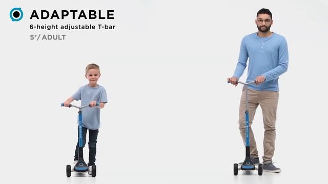 Globber Ultimum Scooter - Sky Blue смотреть онлайн