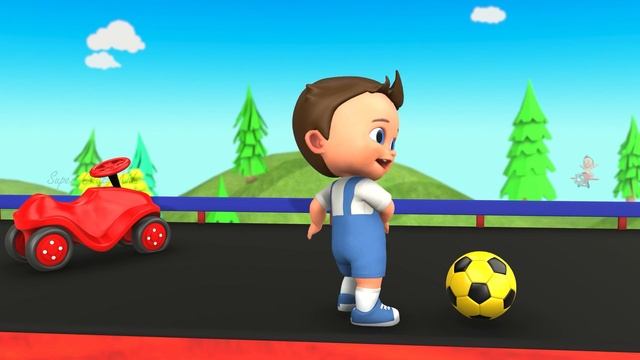 Learning Numbers With Hen Numbers Puzzle Wooden ToySet - Little Baby Boy & Girl 3D Animated Cartoon смотреть онлайн