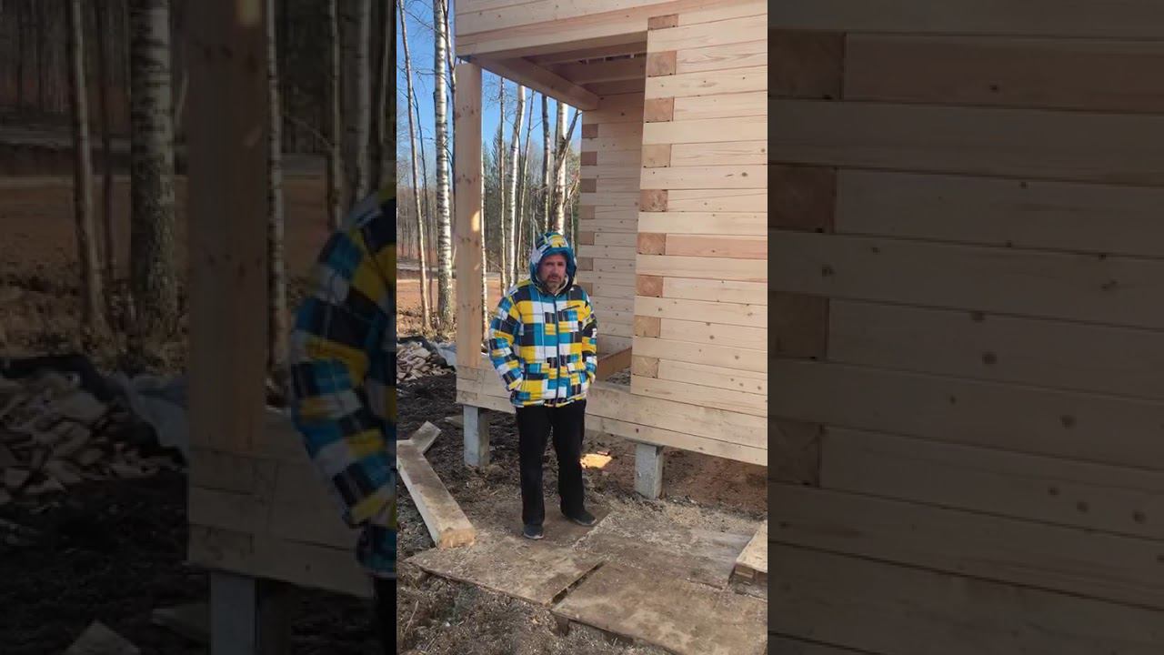 Сруба бани из бруса | Отзыв смотреть онлайн