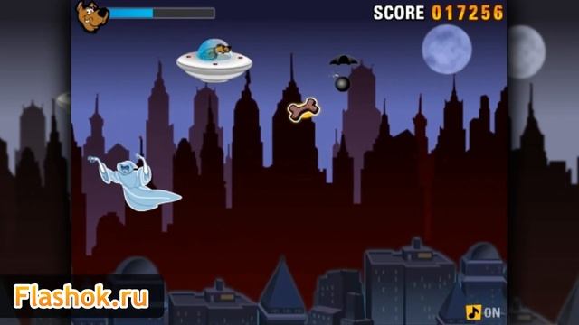 Flashok ru: Видео обзор игры Scooby-Doo Space Ship смотреть онлайн