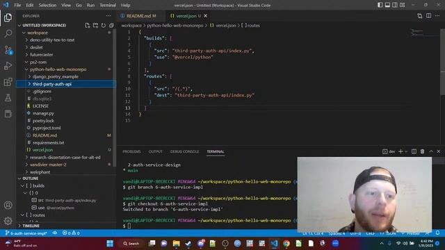 python monrepo pt 3 #ladderly смотреть онлайн