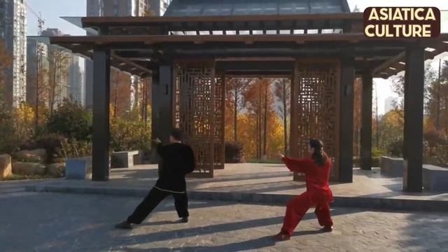 Tai Chi 42 Form: Morning Exercise By Two, Guzheng Music,  Tai Chi, Taijiquan