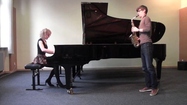 William Albright - Sonata for saxophone and piano (MagDus Duo) смотреть онлайн