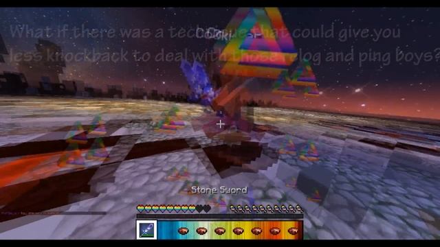 MINECRAFT | ANTI-KNOCKBACK TECHNIQUE | PVP TUTORIAL