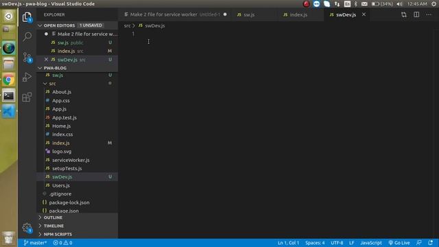 React js pwa tutorial in hindi #5 add service worker | progressive web app смотреть онлайн