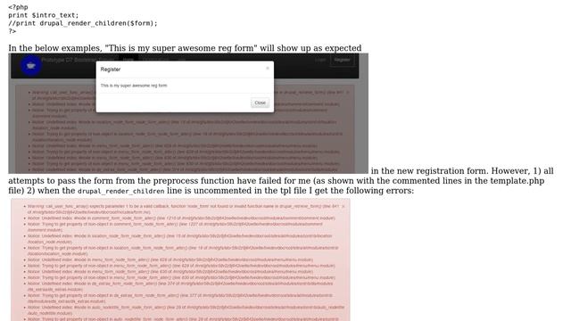 Drupal: How do I override the Bootstrap3 user registration form? смотреть онлайн