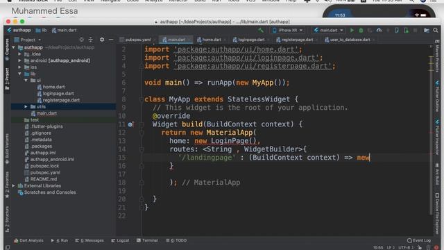 62 Flutter Firebase authentication смотреть онлайн
