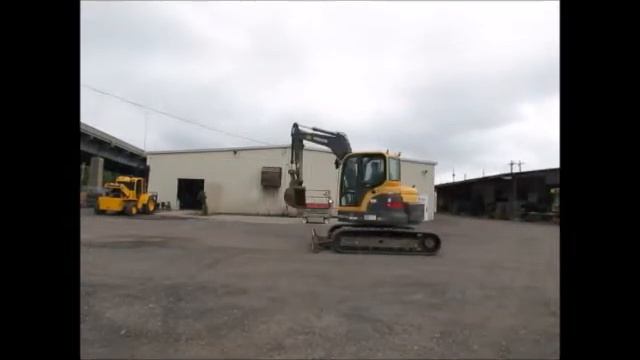 Sold! 2013 Volvo ECR88 Mini Hydraulic Excavator A/C Cab Aux Hyd bidadoo.com