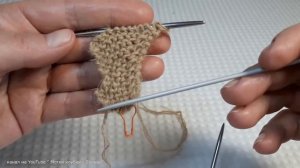 МК нежнейшего, невесомого бактуса спицами за вечер из 50 гр. пуха норки с очаровательными зубчиками