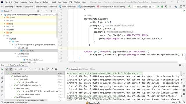 Spring Boot with Kotlin & JUnit 5 - Tutorial 10 - PATCH Endpoint смотреть онлайн