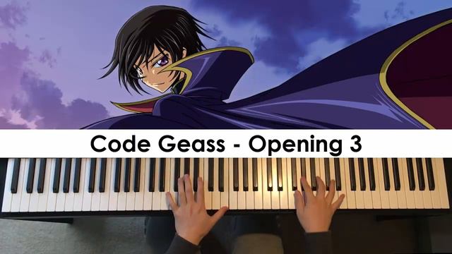 Code Geass - Opening 3 (Piano Cover) | Dedication #579 смотреть онлайн
