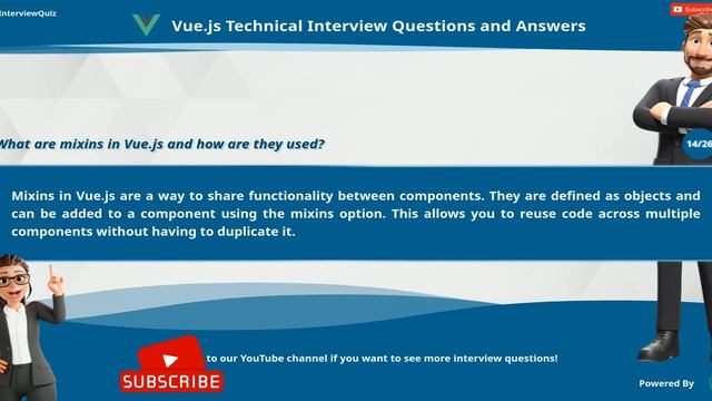 Top 25 Vue.js Technical Interview Questions and Answers смотреть онлайн