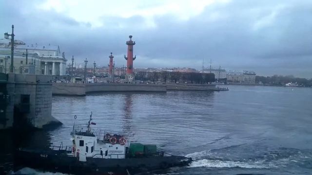 Питер 2015 осень, метро, капсула как у Гагарина, ночная Нева смотреть онлайн