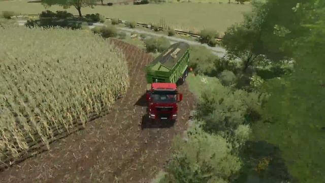 Managing the Corn Silage Bale Harvesting Process | La Coronella | Farming simulator 22 | ep #40 смотреть онлайн