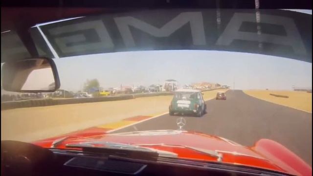 AMG 300SEL 6.8 Rote Sau - First Race at Passion for Speed 2023