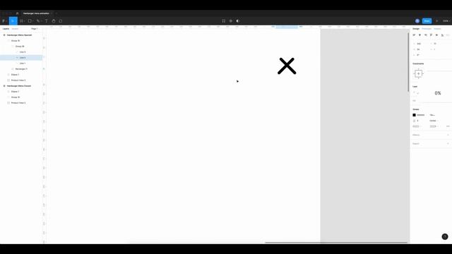 Hamburger Menu Animation | Figma Tutorial смотреть онлайн