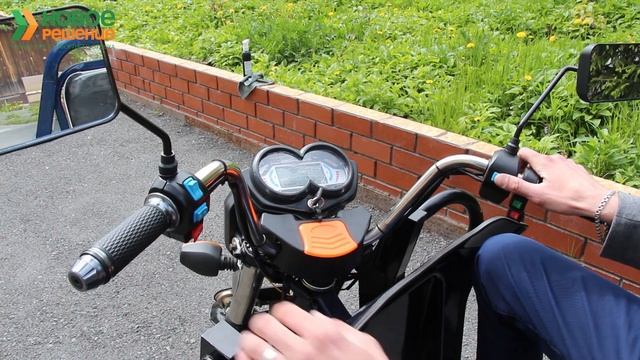 Грузовая электрическая тележка (трицикл) Eltreco D2 смотреть онлайн