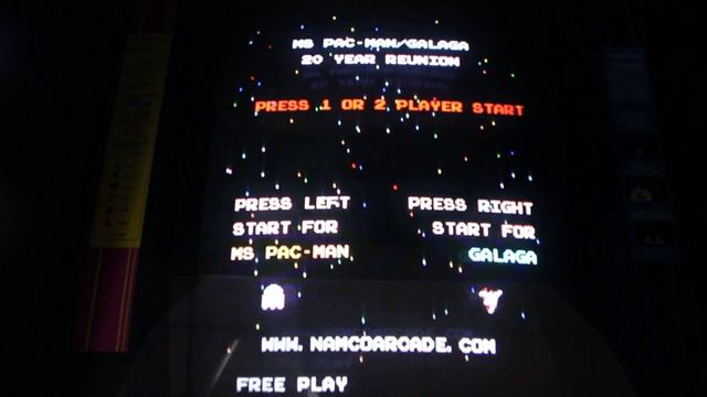 Namco 20 Year Reunion - Ms. Pac-Man & Galaga Secret Game - Original Pac-Man смотреть онлайн